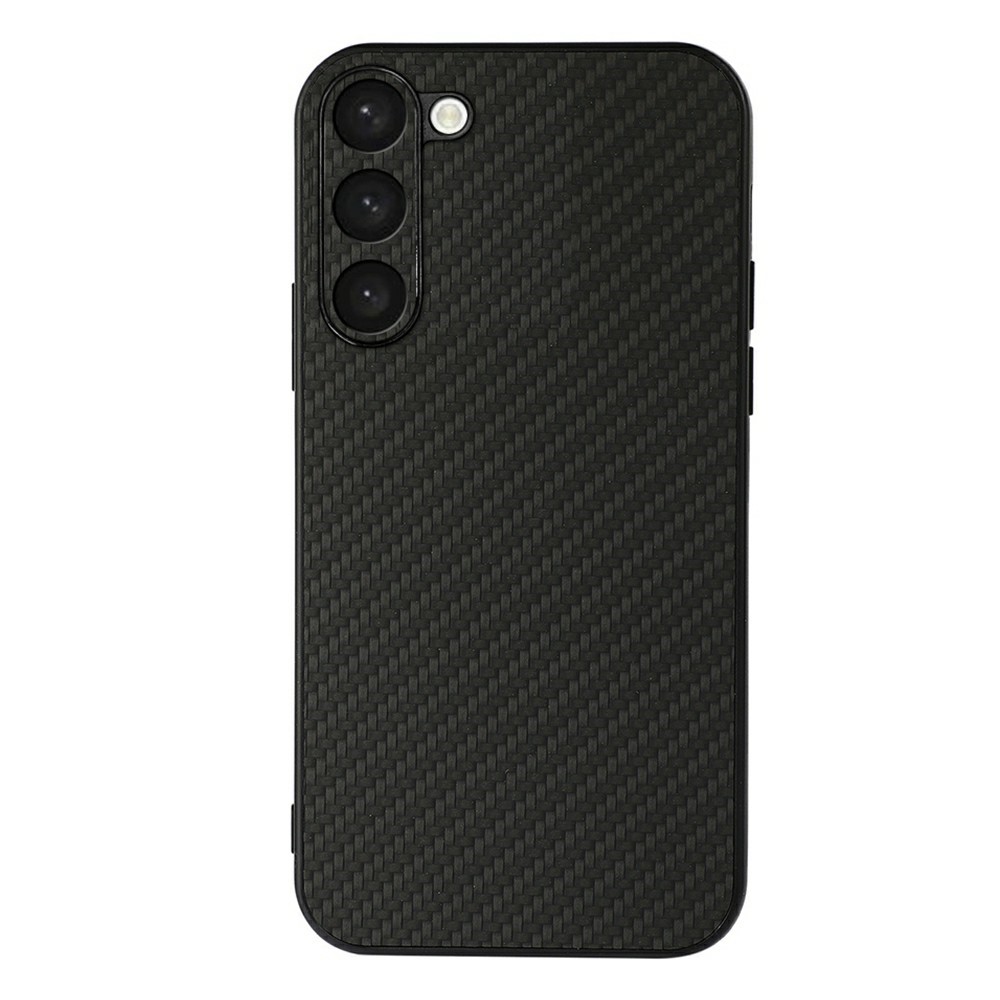  Samsung Galaxy S23 Plus Skal Kolfiber Textur Svart