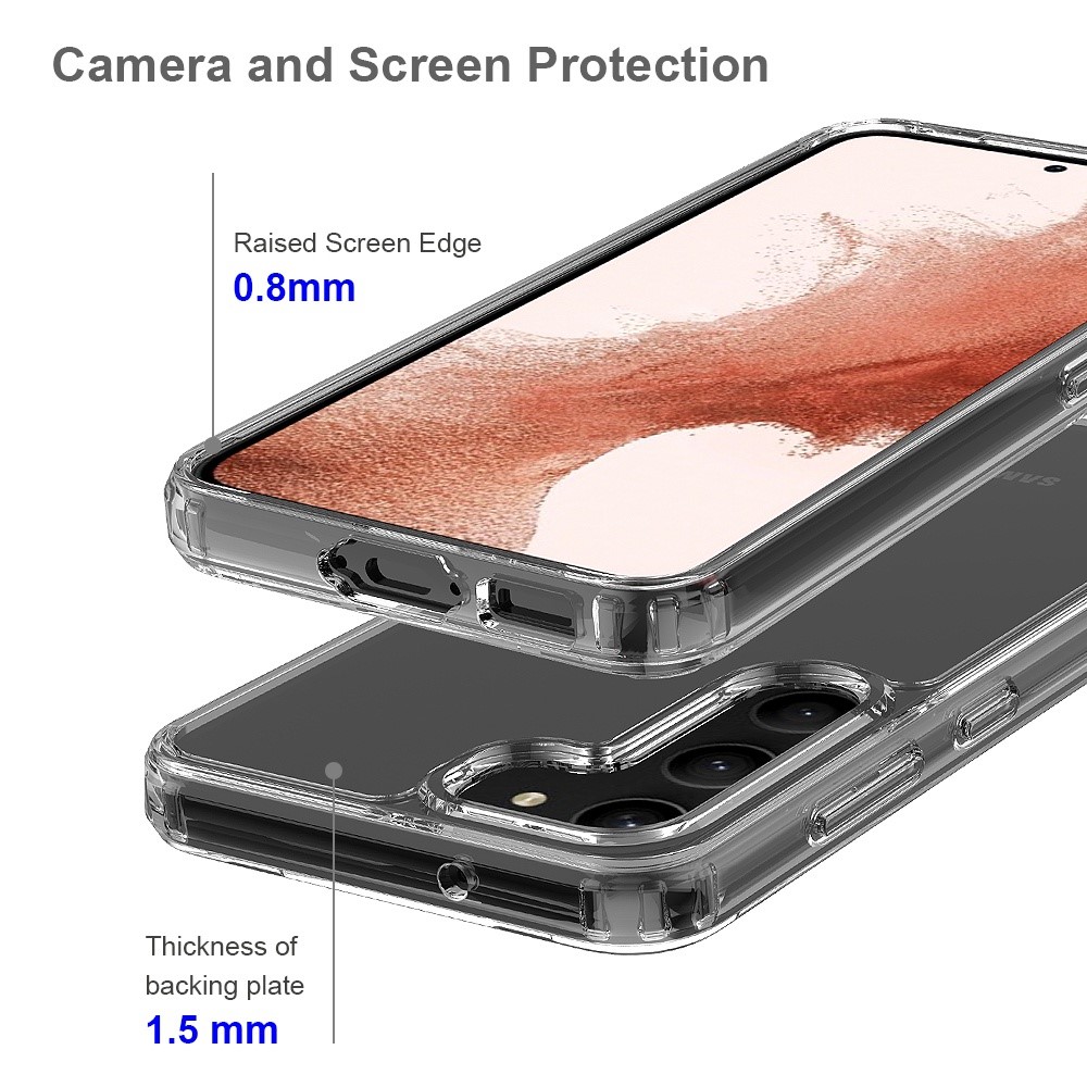  Samsung Galaxy S23 Plus Skal Akryl/TPU Transparent