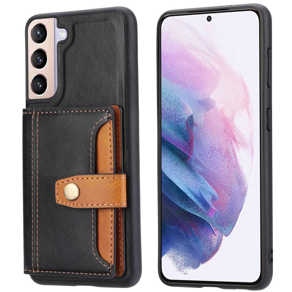  Samsung Galaxy S23 Plus Skal Med Plånbok Svart