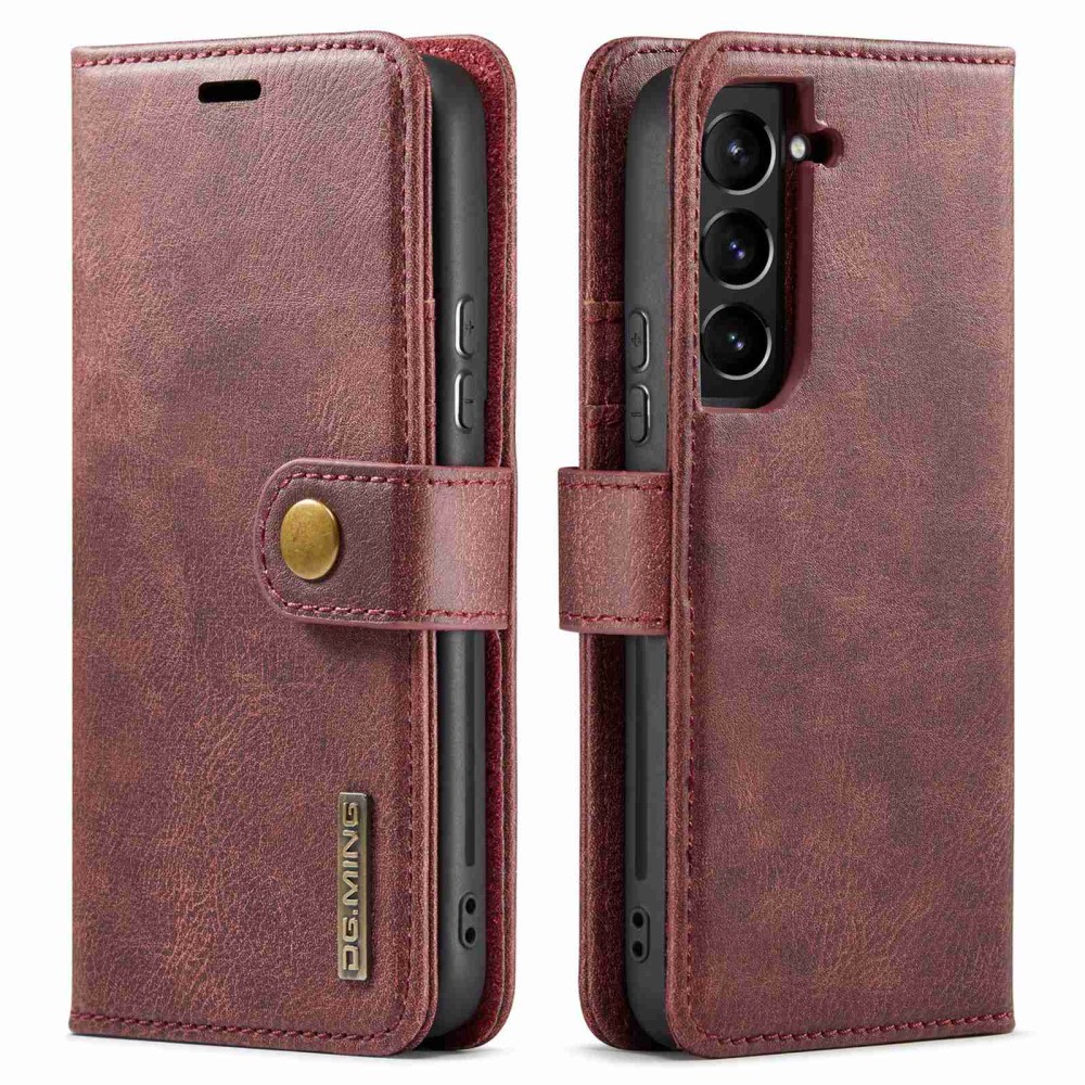 DG.MING DG.MING Galaxy S23 Plus 2in1 Magnet Fodral / Skal Röd