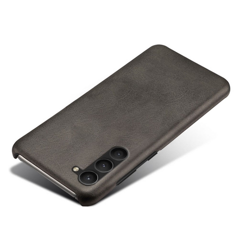KSQ KSQ Samsung Galaxy S23 Plus Skal Läderbelagt Svart