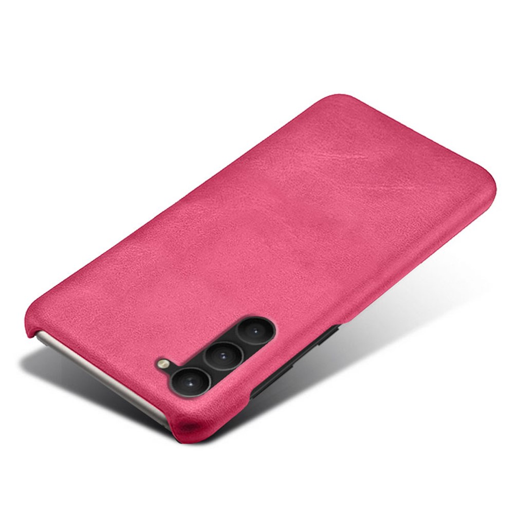 KSQ KSQ Samsung Galaxy S23 Plus Skal Läderbelagt Rosa