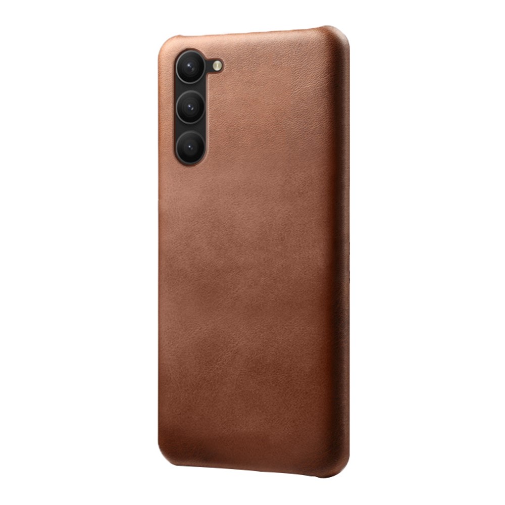 KSQ KSQ Samsung Galaxy S23 Plus Skal Läderbelagt Brun