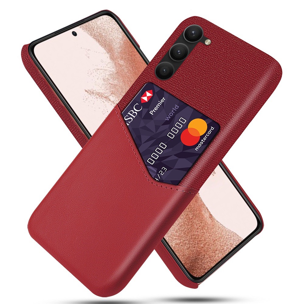 KSQ KSQ Samsung Galaxy S23 Plus Skal Med Kortfack Röd