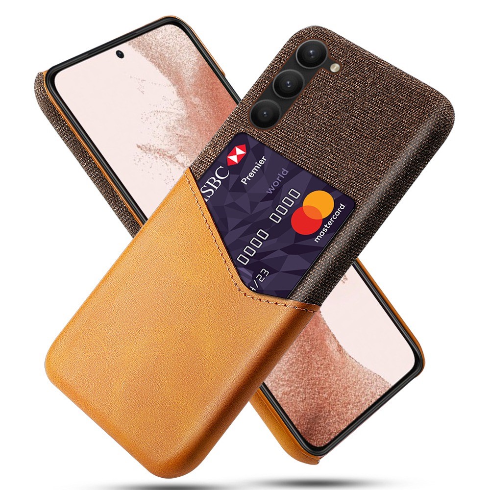 KSQ KSQ Samsung Galaxy S23 Plus Skal Med Kortfack Brun