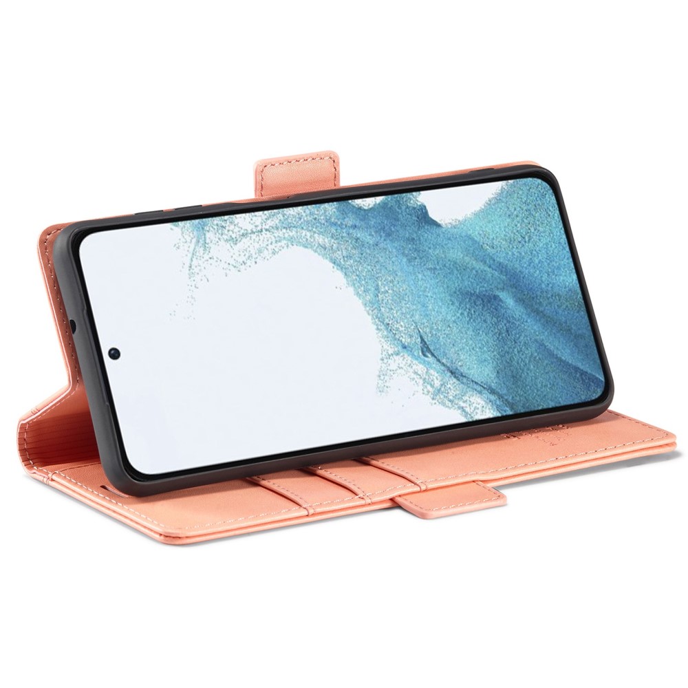 LC.IMEEKE LC.IMEEKE Samsung Galaxy S23 Plus Fodral Läder Rosa