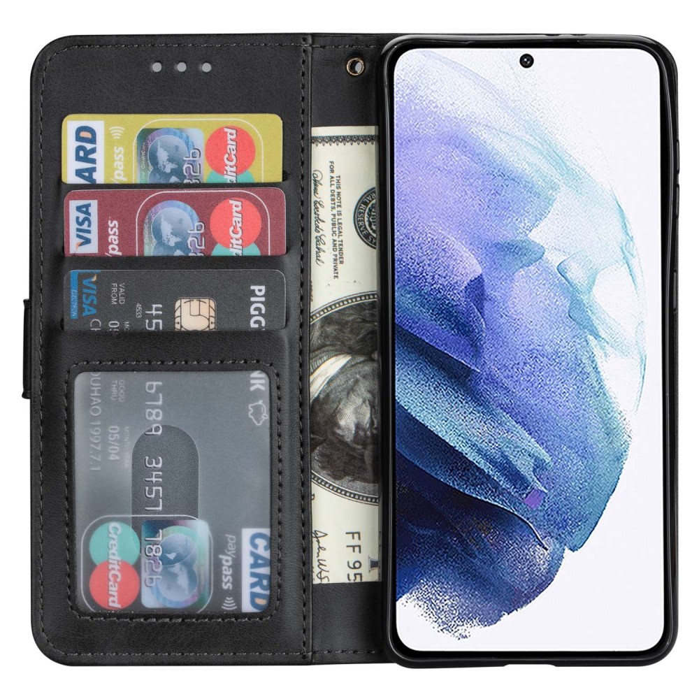  Samsung Galaxy S23 Plus Fodral Multifunktionell Svart