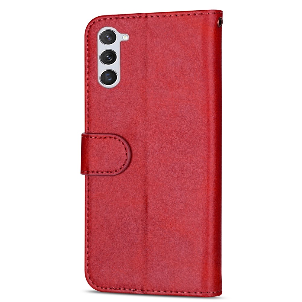  Samsung Galaxy S23 Plus Fodral Multifunktionell Röd