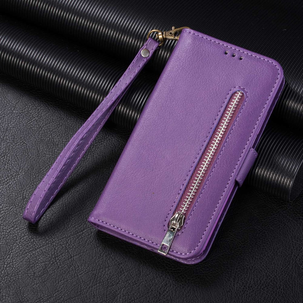  Samsung Galaxy S23 Plus Fodral Multifunktionell Lila