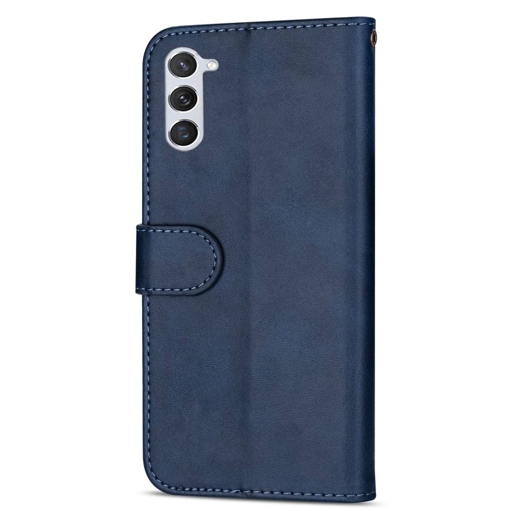  Samsung Galaxy S23 Plus Fodral Multifunktionell Blå