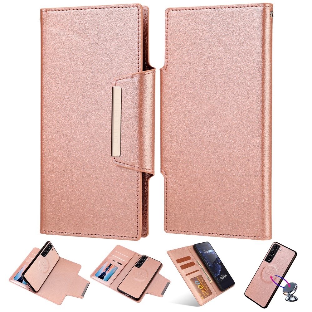  Samsung Galaxy S23 Plus 2in1 Magnet Fodral Roséguld