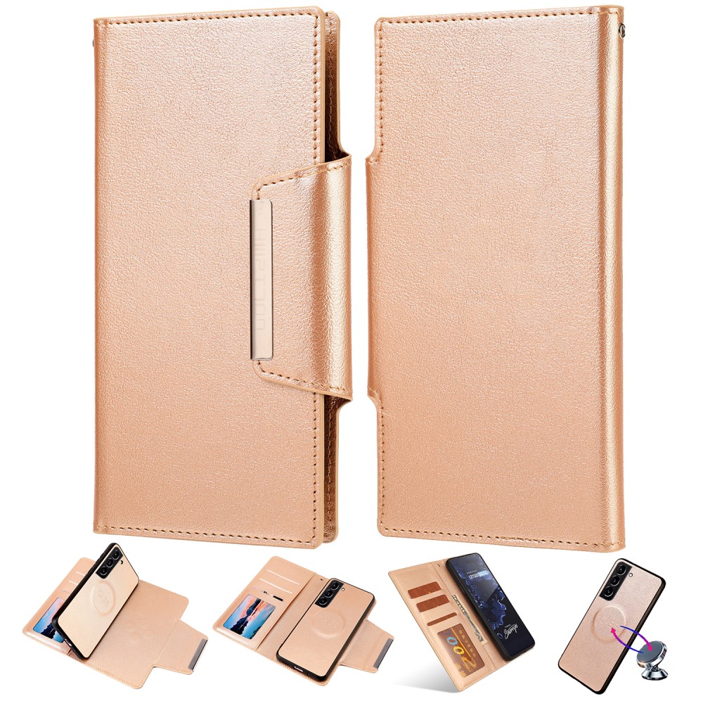  Samsung Galaxy S23 Plus 2in1 Magnet Fodral Guld