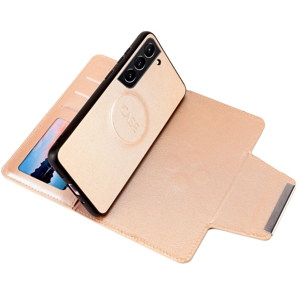  Samsung Galaxy S23 Plus 2in1 Magnet Fodral Guld