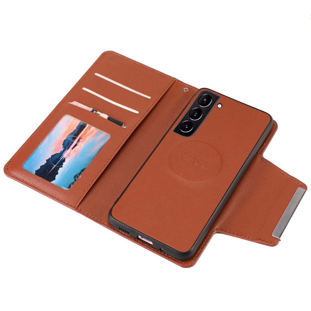 Samsung Galaxy S23 Plus 2in1 Magnet Fodral Brun