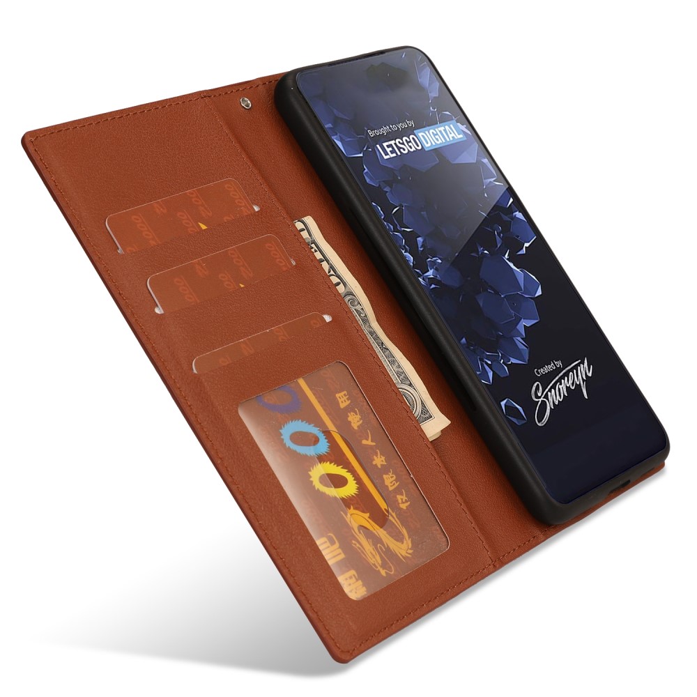  Samsung Galaxy S23 Plus 2in1 Magnet Fodral Brun