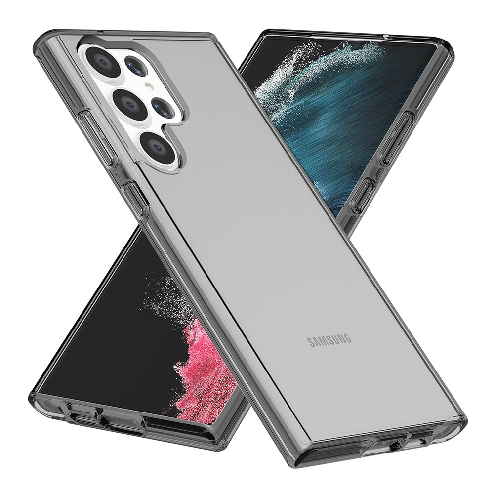  Samsung Galaxy S23 Ultra Skal Shockproof Hybrid Grå