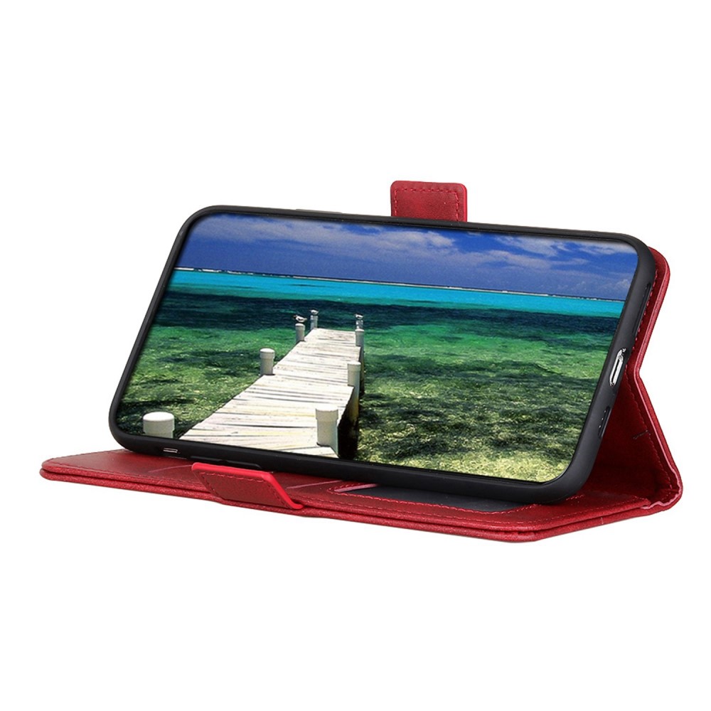  Samsung Galaxy S23 Ultra Fodral Magnetisk Stängning Röd