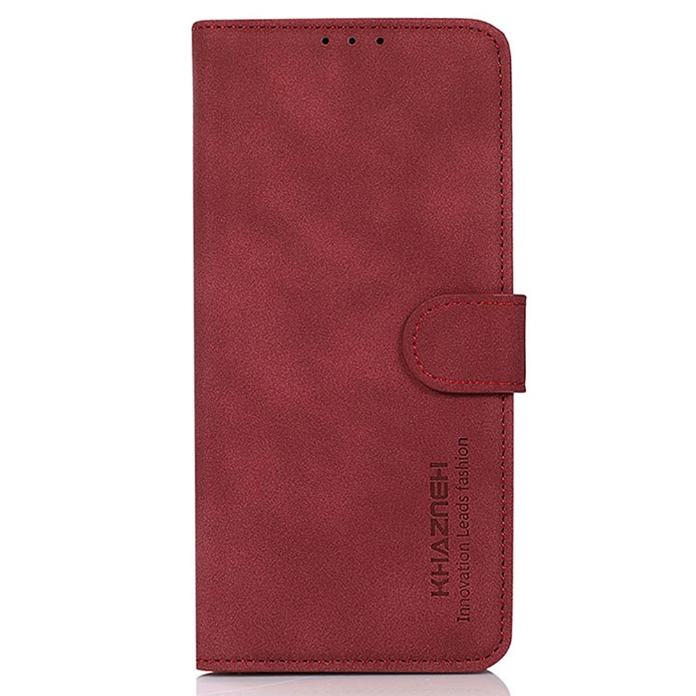 KHAZNEH KHAZNEH Samsung Galaxy S23 Ultra Fodral Läder Röd