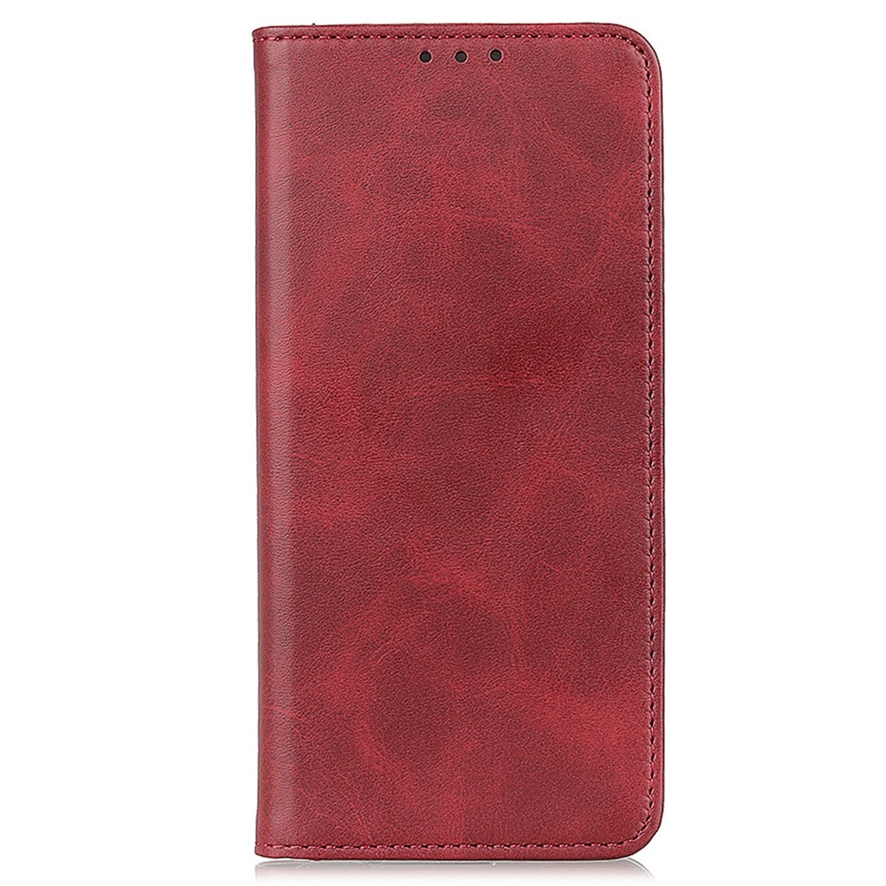  Samsung Galaxy S23 Ultra Flip Fodral Split Läder Röd