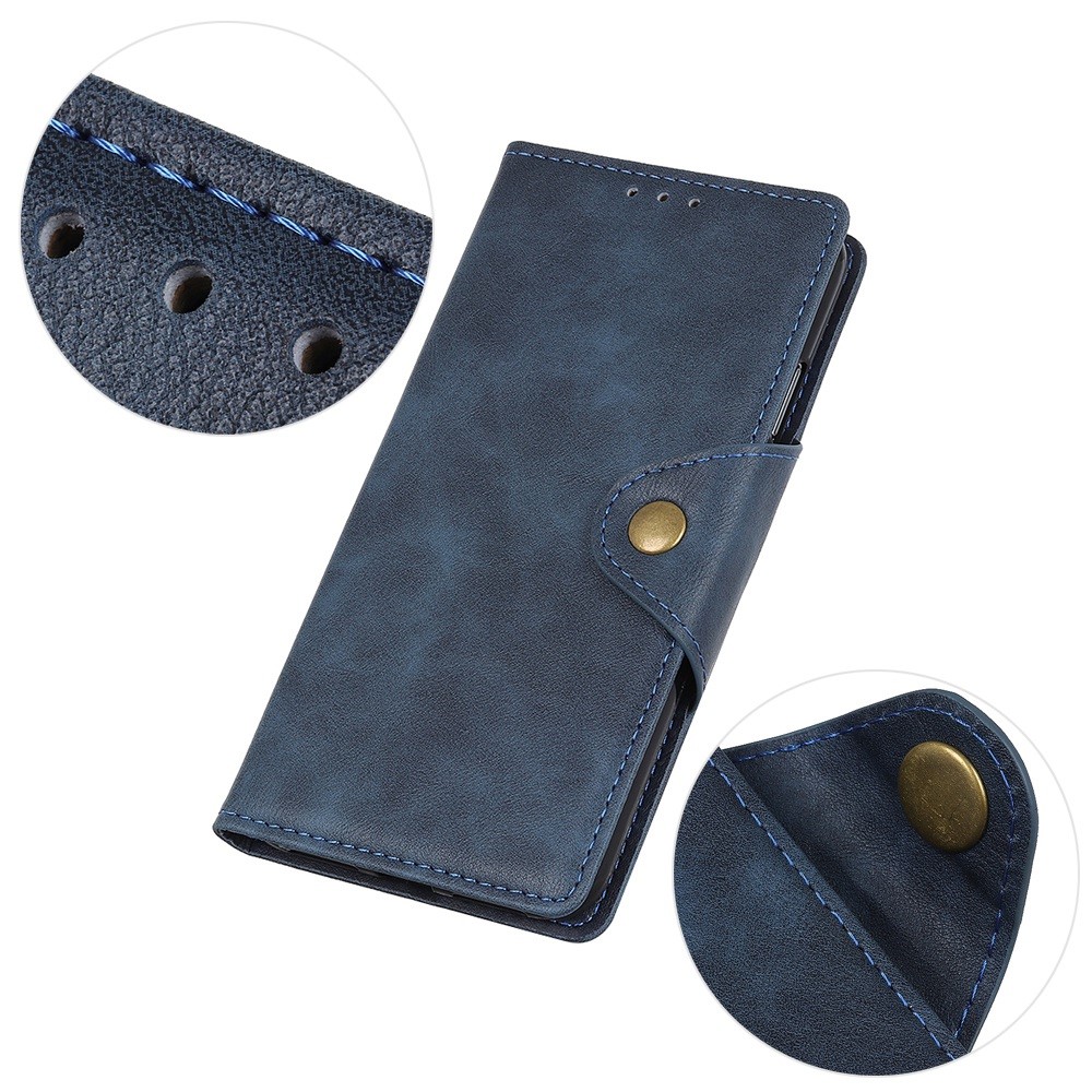  Samsung Galaxy S23 Ultra Fodral Magnetisk Mässing Blå