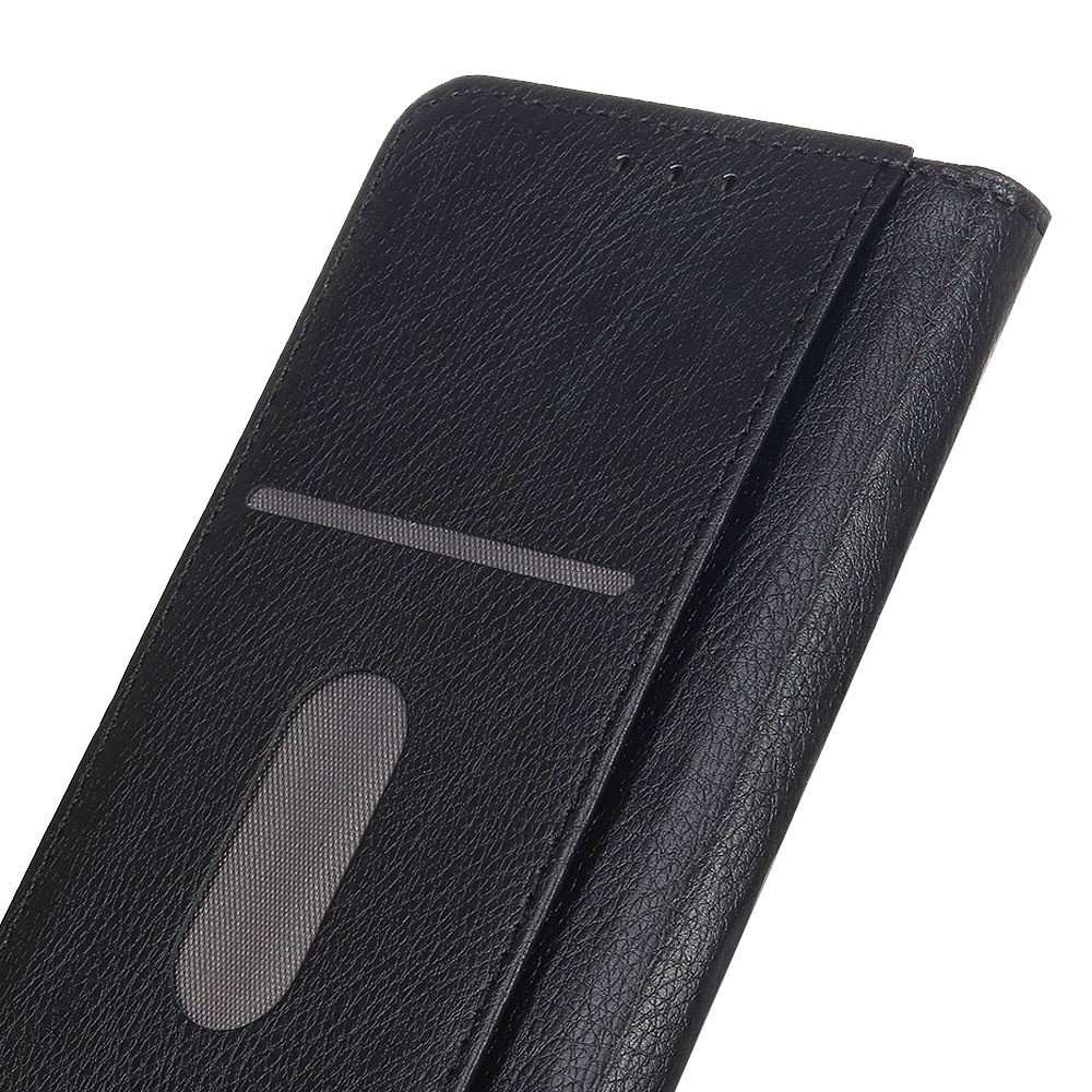 KHAZNEH KHAZNEH Galaxy S23 Ultra Flip Fodral Split Läder Svart