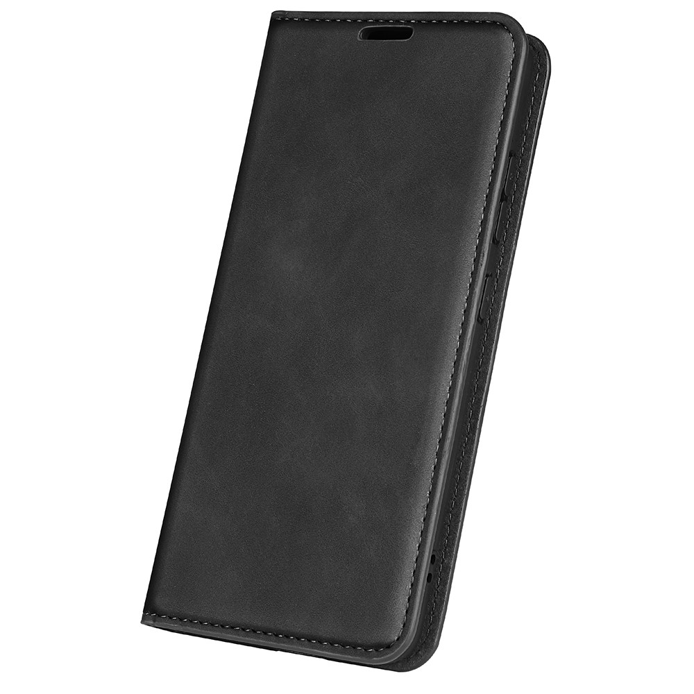  Samsung Galaxy S23 Ultra Fodral Flip Skin Touch Svart