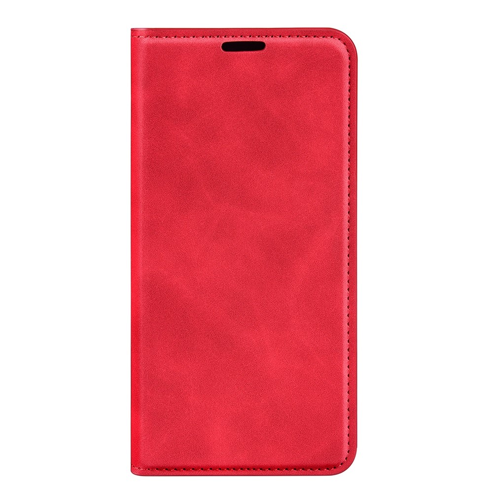  Samsung Galaxy S23 Ultra Fodral Flip Skin Touch Röd