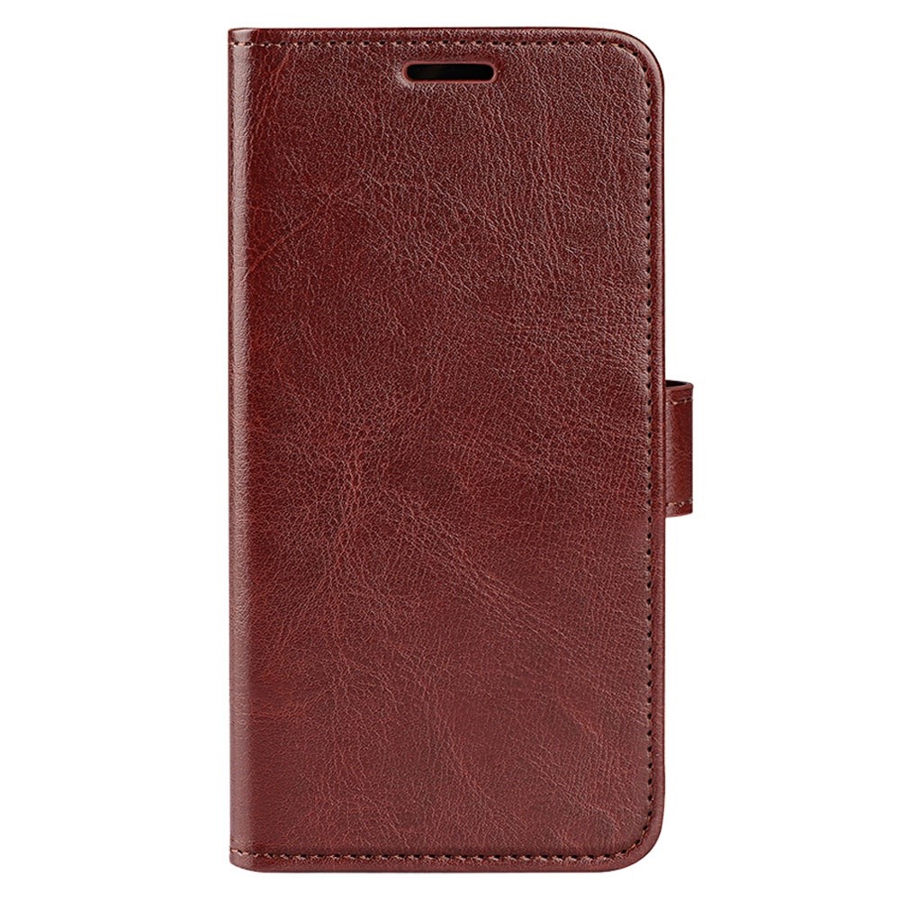  Samsung Galaxy S23 Ultra Fodral Crazy Horse Läder Brun