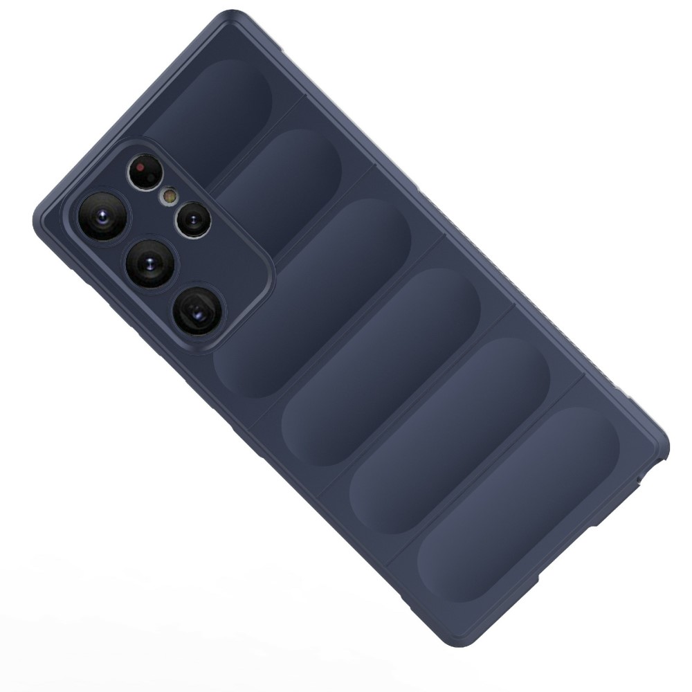  Samsung Galaxy S23 Ultra Skal Magic Shield Mörk Blå