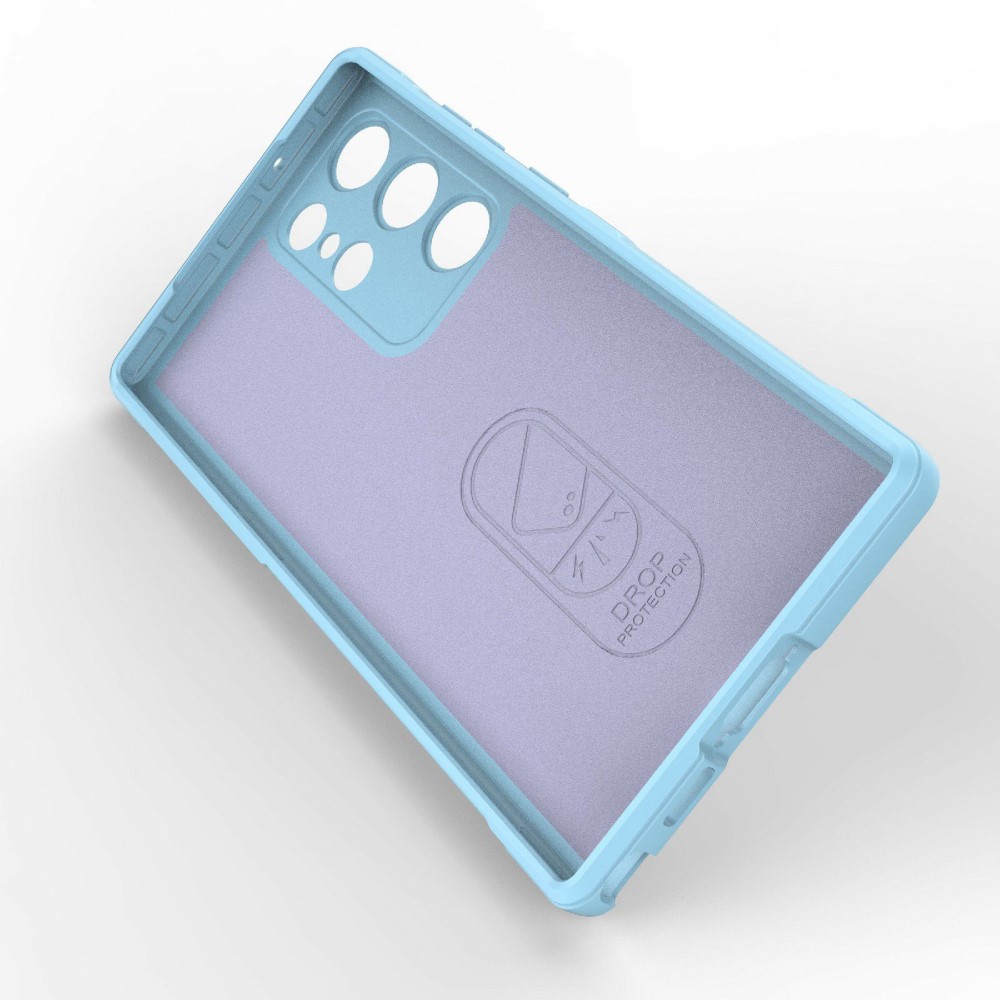  Samsung Galaxy S23 Ultra Skal Magic Shield Ljus Blå