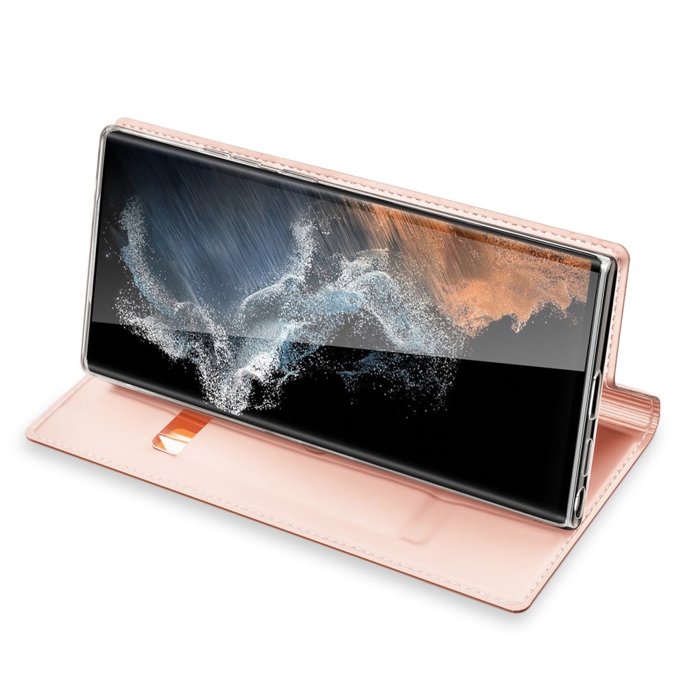 DUX DUCIS DUX DUCIS Samsung Galaxy S23 Ultra Fodral Skin Pro Roséguld