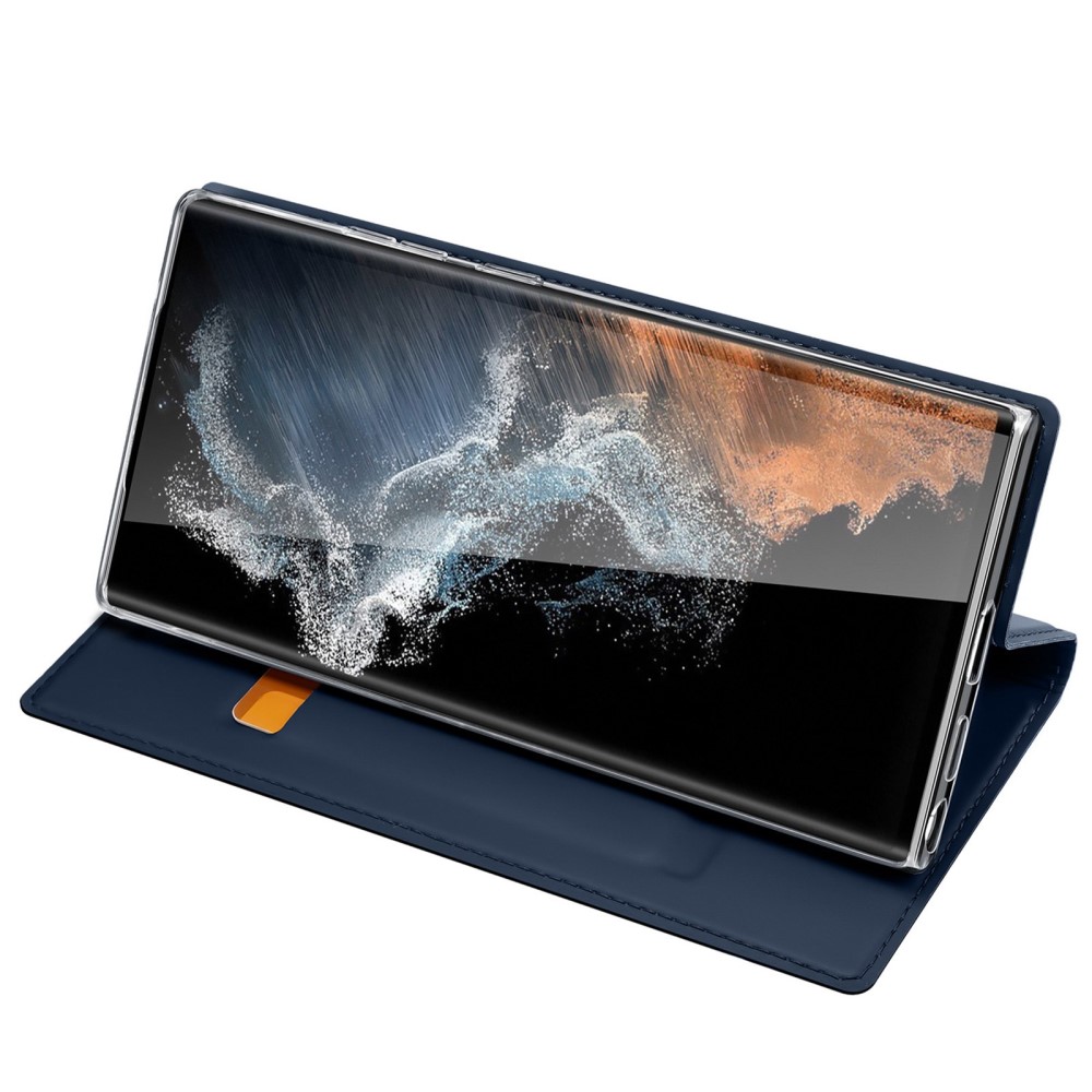DUX DUCIS DUX DUCIS Samsung Galaxy S23 Ultra Fodral Skin Pro Blå