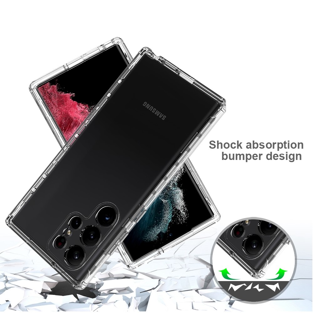  Samsung Galaxy S23 Ultra Skal Shockproof Hybrid Transparent