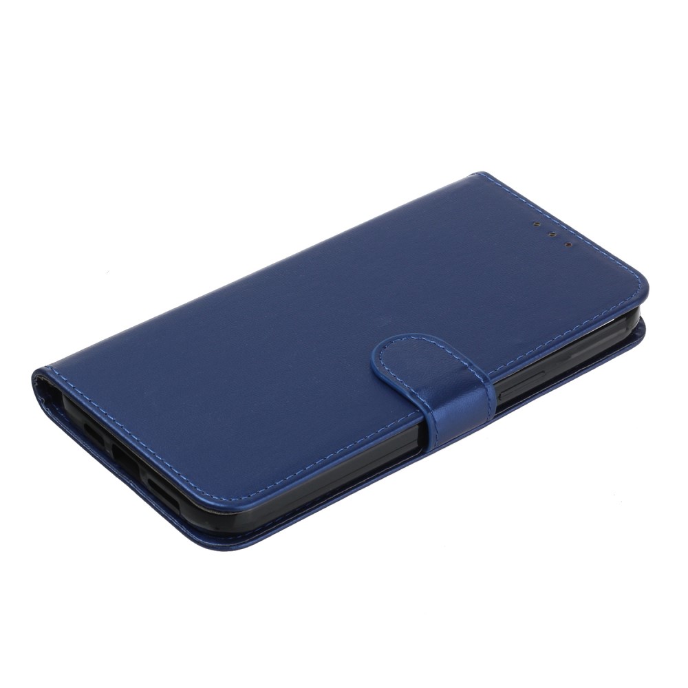  Samsung Galaxy S23 Ultra Fodral Solid Läder Blå