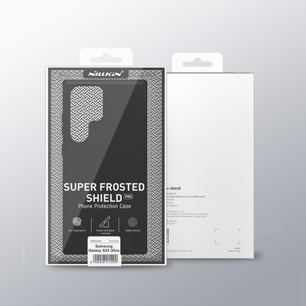 NILLKIN NILLKIN Galaxy S23 Ultra Skal Frosted Shield Pro Grön