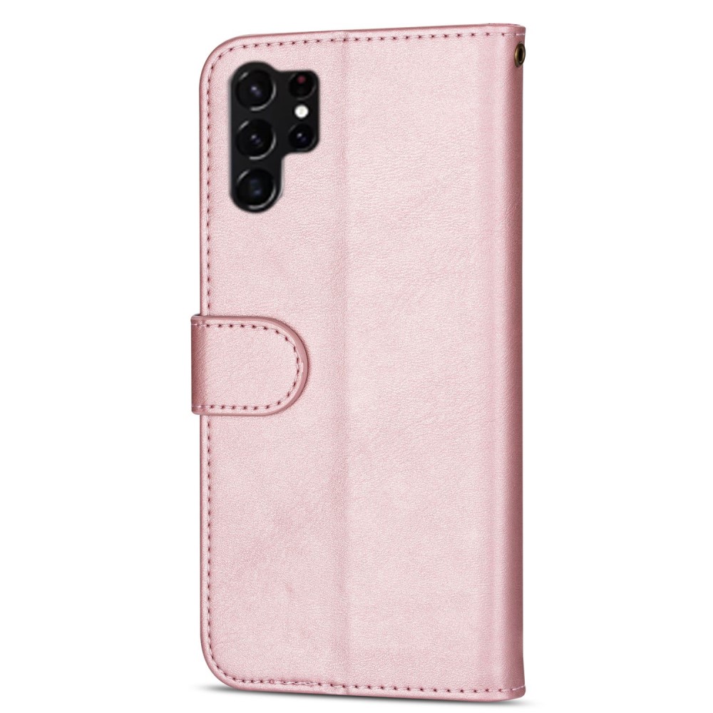  Samsung Galaxy S23 Ultra Fodral Multifunktionell Roséguld