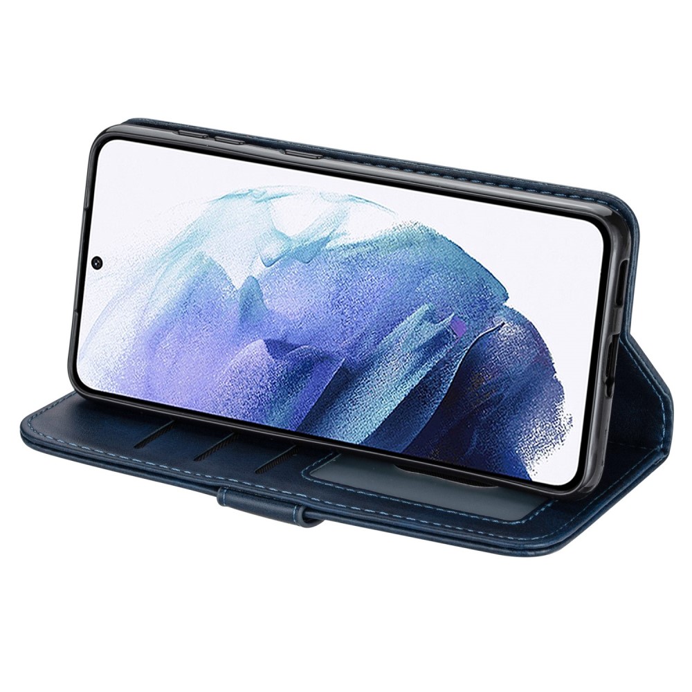  Samsung Galaxy S23 Ultra Fodral Multifunktionell Blå