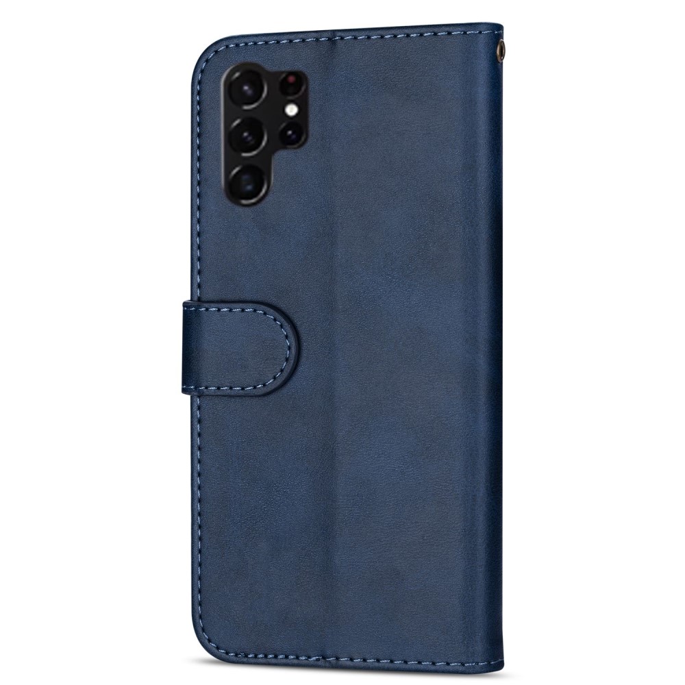  Samsung Galaxy S23 Ultra Fodral Multifunktionell Blå