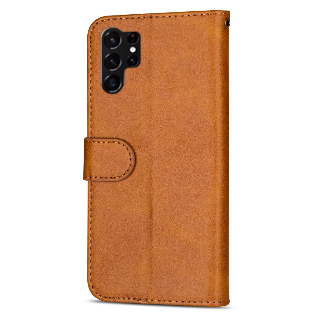  Samsung Galaxy S23 Ultra Fodral Multifunktionell Brun