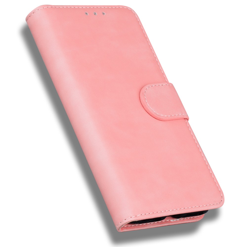  Samsung Galaxy S23 Ultra Fodral Läder Rosa