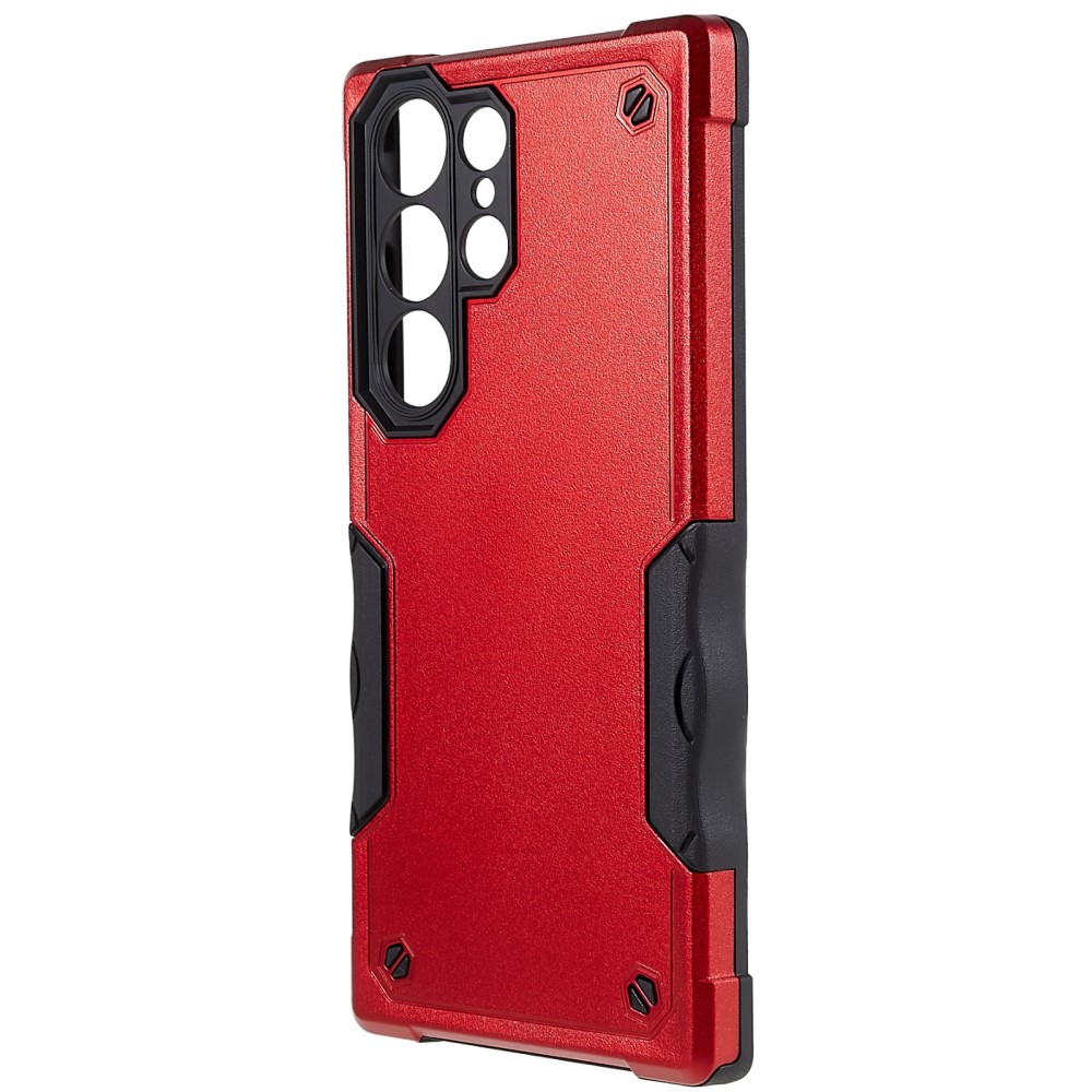  Samsung Galaxy S23 Ultra Skal Shockproof Armor Röd