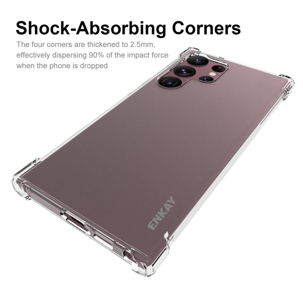 ENKAY ENKAY Samsung Galaxy S23 Ultra Skal Shockproof TPU
