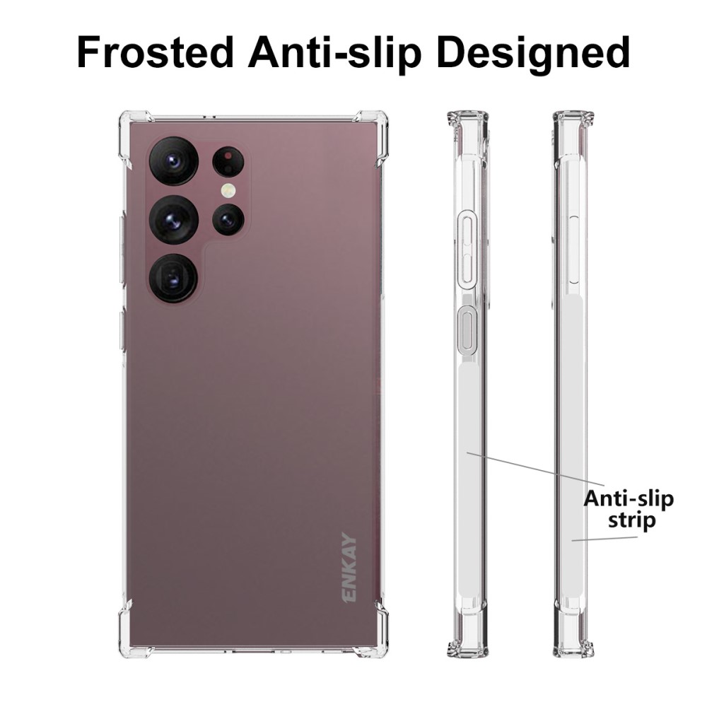 ENKAY ENKAY Samsung Galaxy S23 Ultra Skal Shockproof TPU