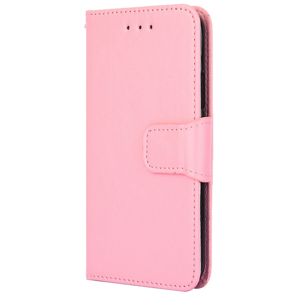  Samsung Galaxy S23 Ultra Fodral Läder Ljus Rosa