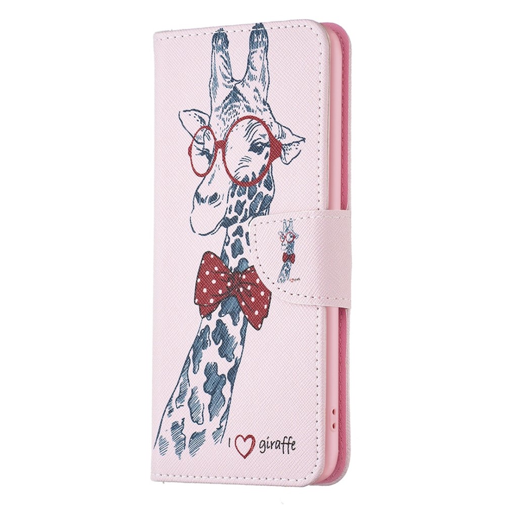  Samsung Galaxy A14 4G/5G Fodral Med Tryck Giraff
