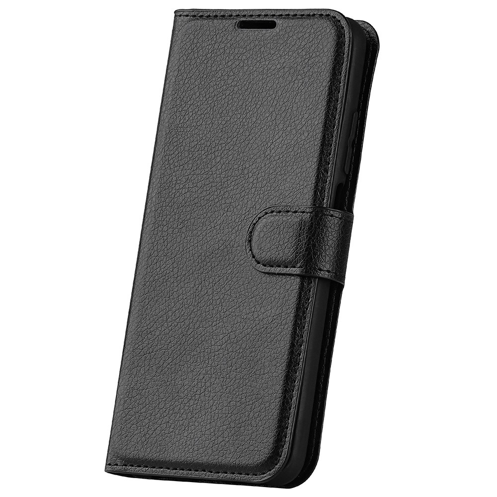  Samsung Galaxy A14 4G/5G Fodral Litchi Läder Svart