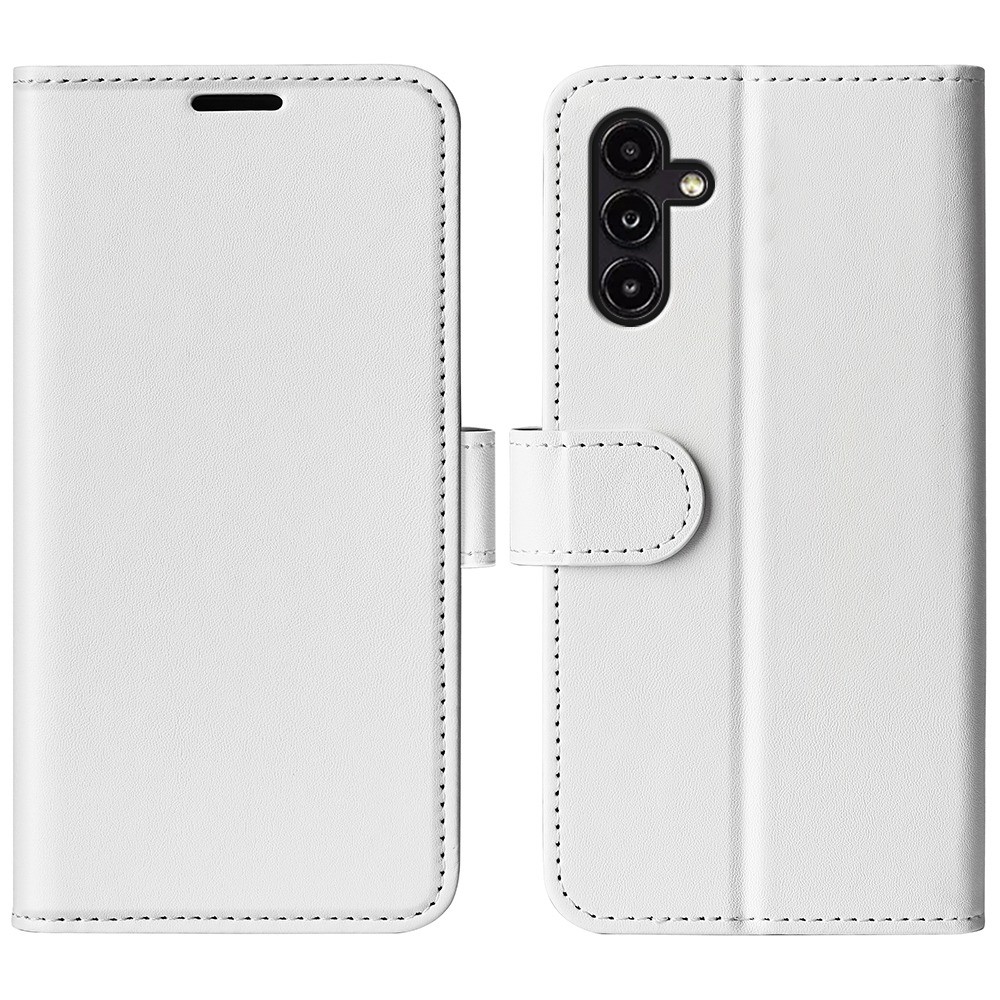  Samsung Galaxy A14 4G/5G Fodral Crazy Horse Läder Vit
