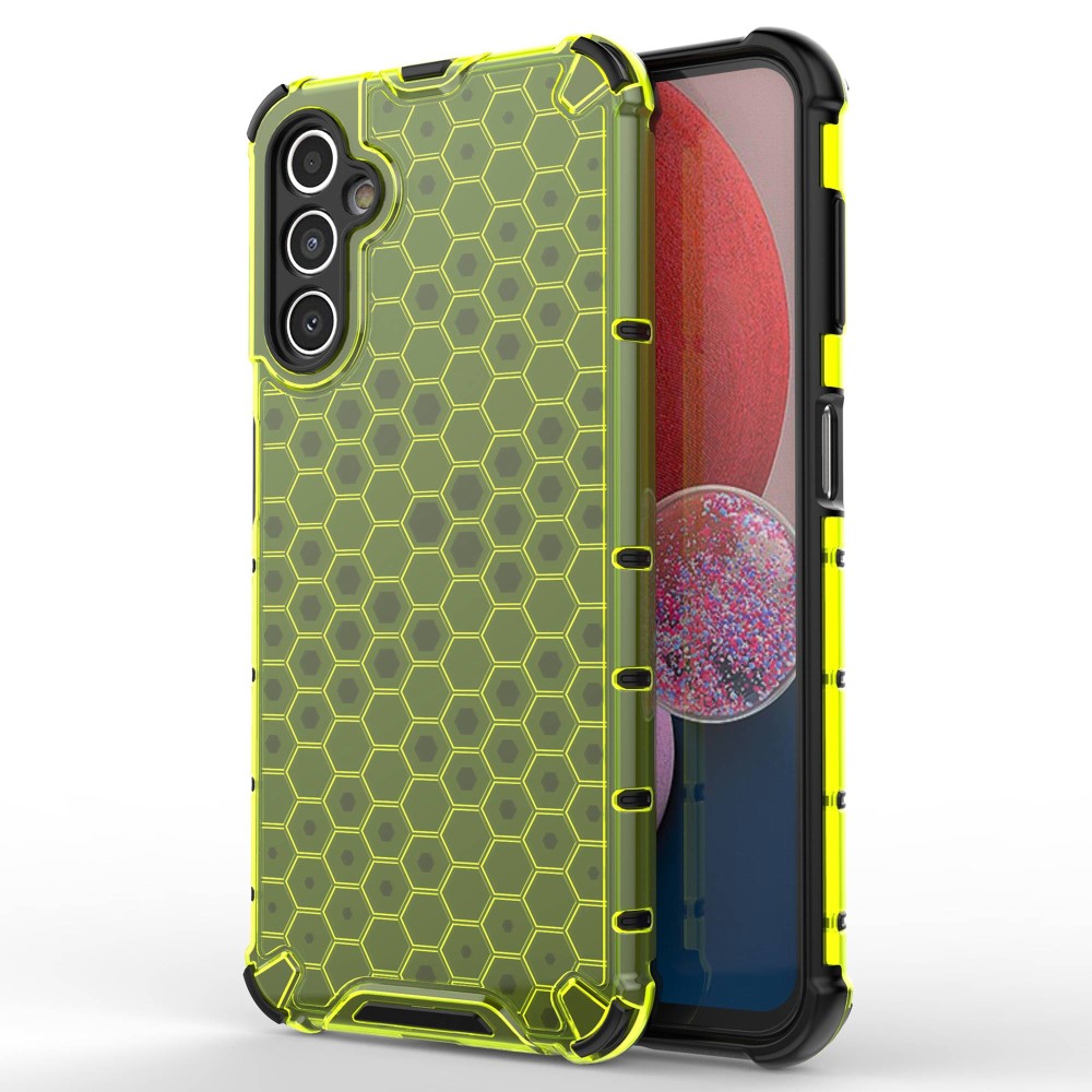  Galaxy A14 4G/5G Skal Shockproof Honeycomb Textur Grön