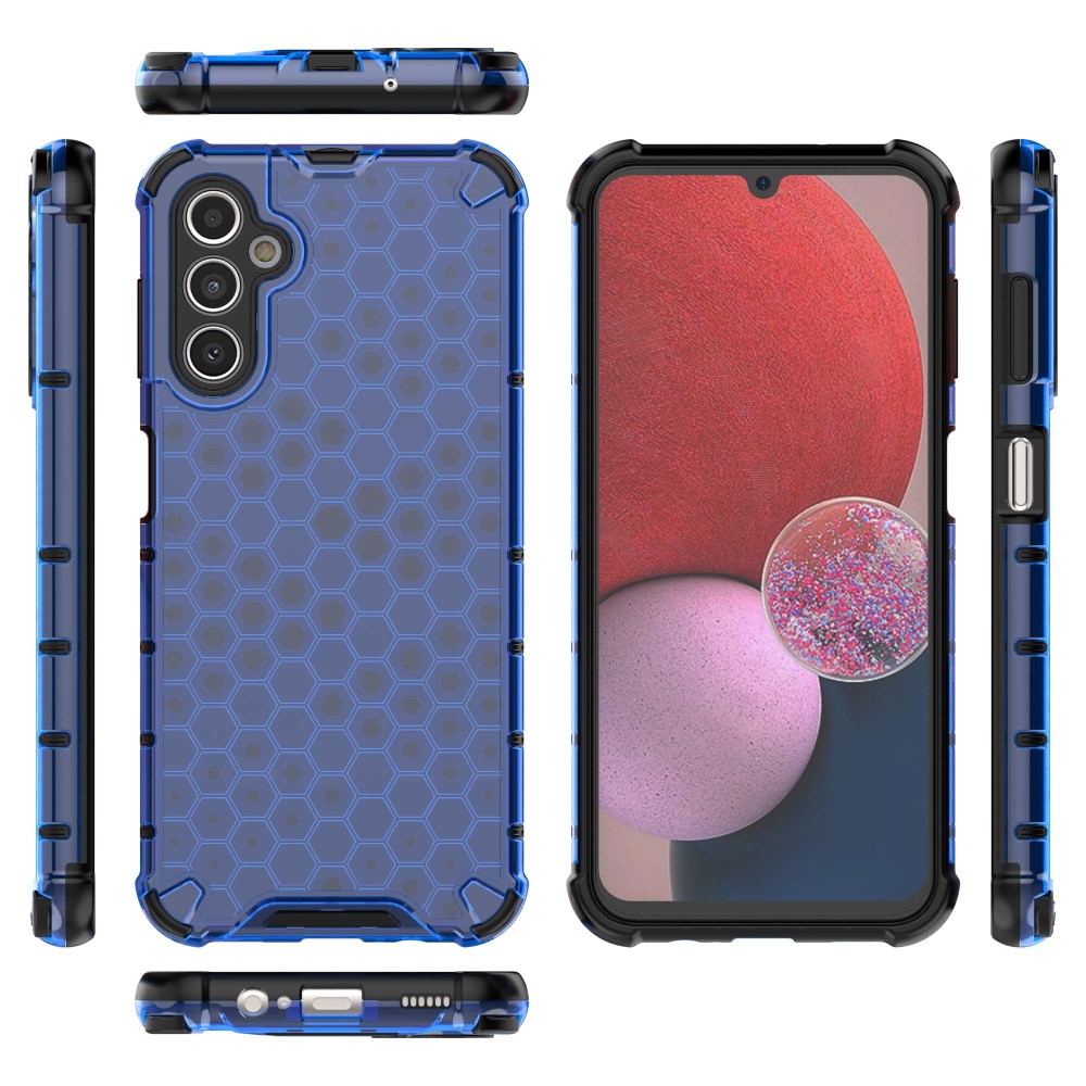  Galaxy A14 4G/5G Skal Shockproof Honeycomb Textur Blå