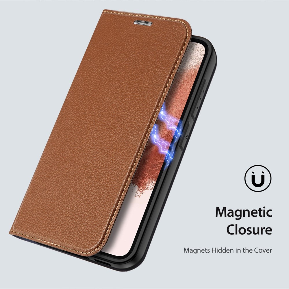 DUX DUCIS DUX DUCIS Galaxy S23 Fodral Skin X2 Premium Brun